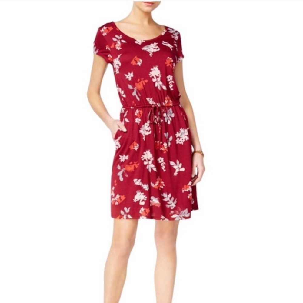 New Women’s Lucky🍀Brand Cut Out Drawstring Dress